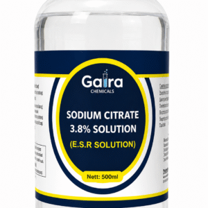 Sodium Citrate 3.8% Solution