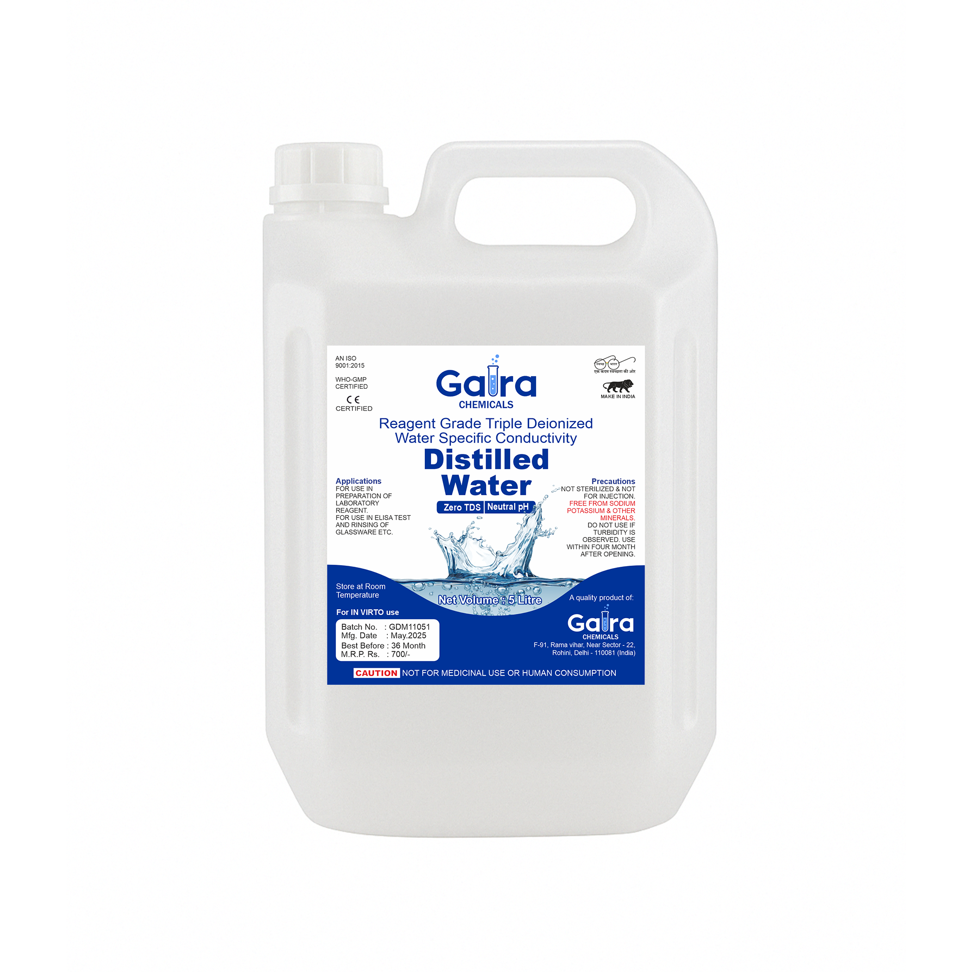 Distilled Water